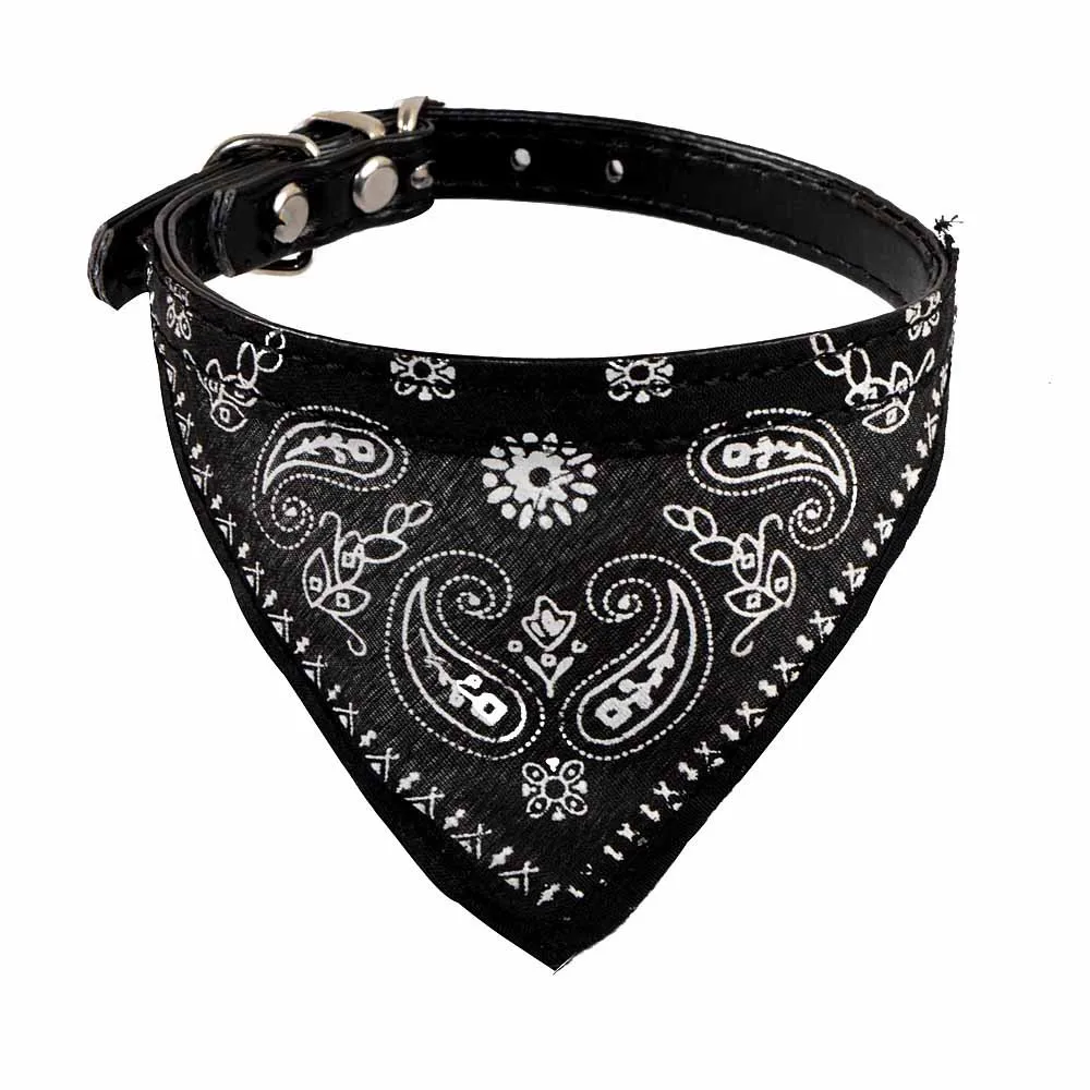 Ajustable para mascotas cachorro de perro gato bufanda de cuello Collar tipo pañoleta, pañuelo para cuello ajustable perro grande baberos Bandana pañuelo impermeable, de Saliva #50g