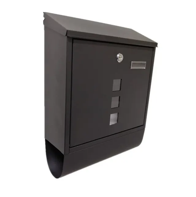Falra Szerelt Postafiók Függőleges Reteszelő Csepp Levéldoboz Elülső Tornác Lakosság Kültéri Postai Kiszolgáláshoz Otthoni Kert F6013 - Image 2