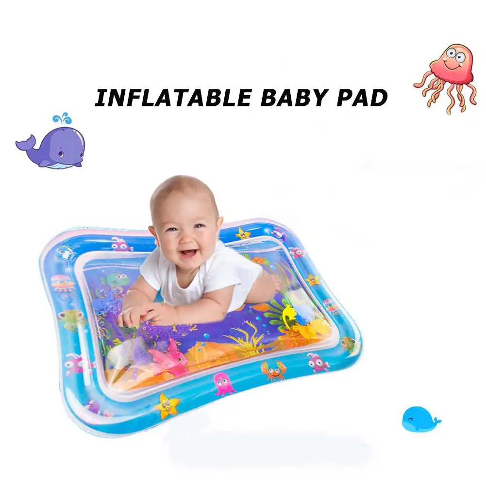 

Baby Inflatable Patted Pad Summer babies Safety Cushion Ice Mat Creative Tummy Time Play mat Toddler Activity Mat for babies