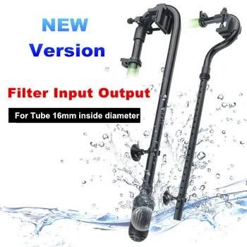 

1 piece External filter input tube or output tube for Aquarium Rain water circulation pipe Can be used for 16 / 22mm hose filter
