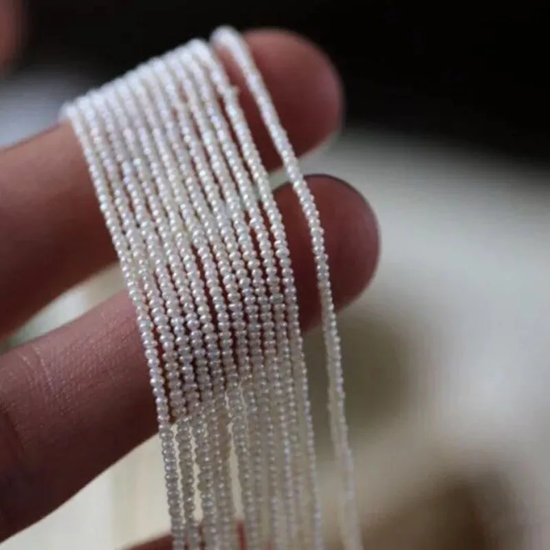 2mm A String Freshwater Extremely Meticulous Small Pearl DIY Bead Accessories Bracelet Necklace Bead Material JEWELRY Wholesale - Цвет: 2MM
