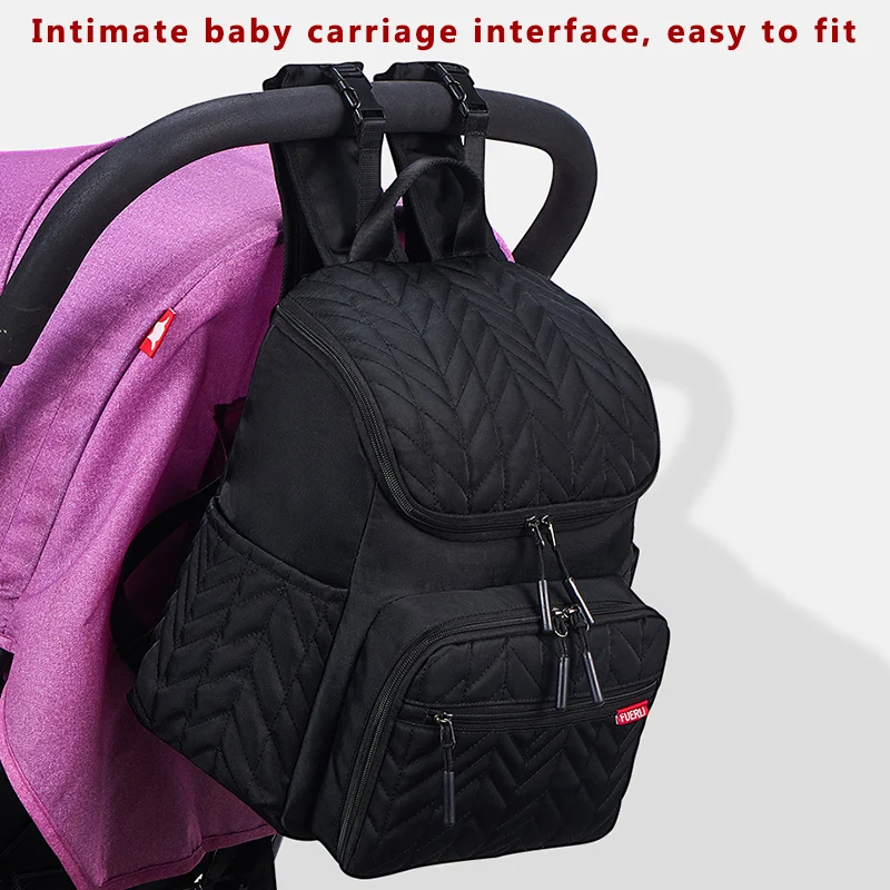 New Baby Diaper Bag Large Capacity Mummy Maternity Bag Travel Backpack Nursing Handbag Waterproof Nappy Bag