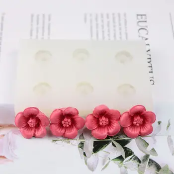 

Cherry Blossoms Flower Silicone Mold Resin Pendant Mold Jewelry Making Tools L4ME