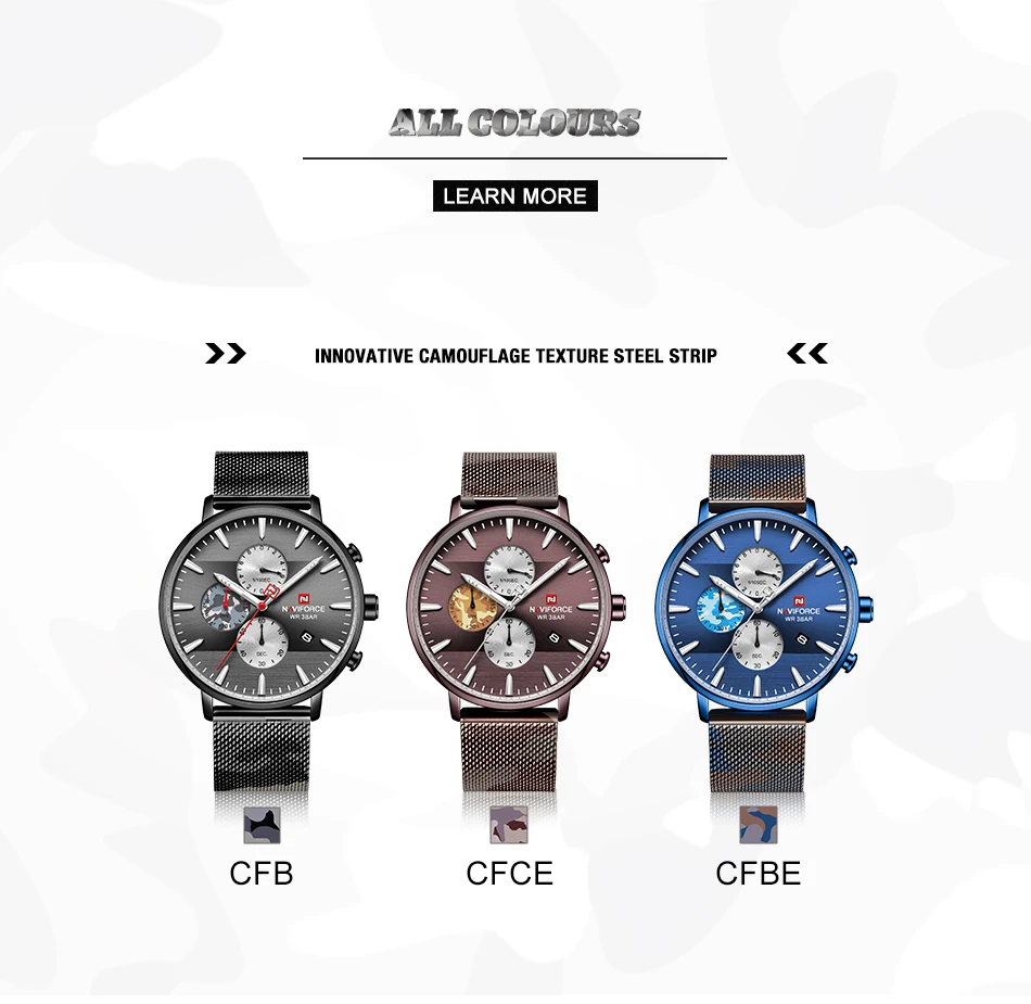 Мужские золотые часы NAVIFORCE, модные бизнес кварцевые часы, мужские водонепроницаемые аналоговые наручные часы с хронографом
