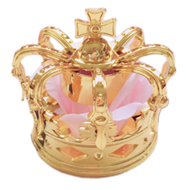 ☆tiara☆品 Japanese Lolita Princess 3D Tiara Crown Luxuries Artificial Rose