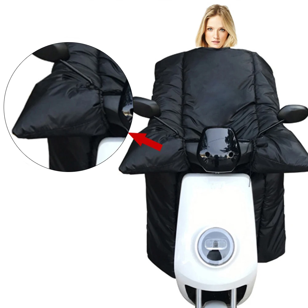 

Motorcycle Leg Lap Apron Cover With Handlebar Muffs Waterproof Windproof Blanket Knee Warmer Leg Cover For Winter Quilt