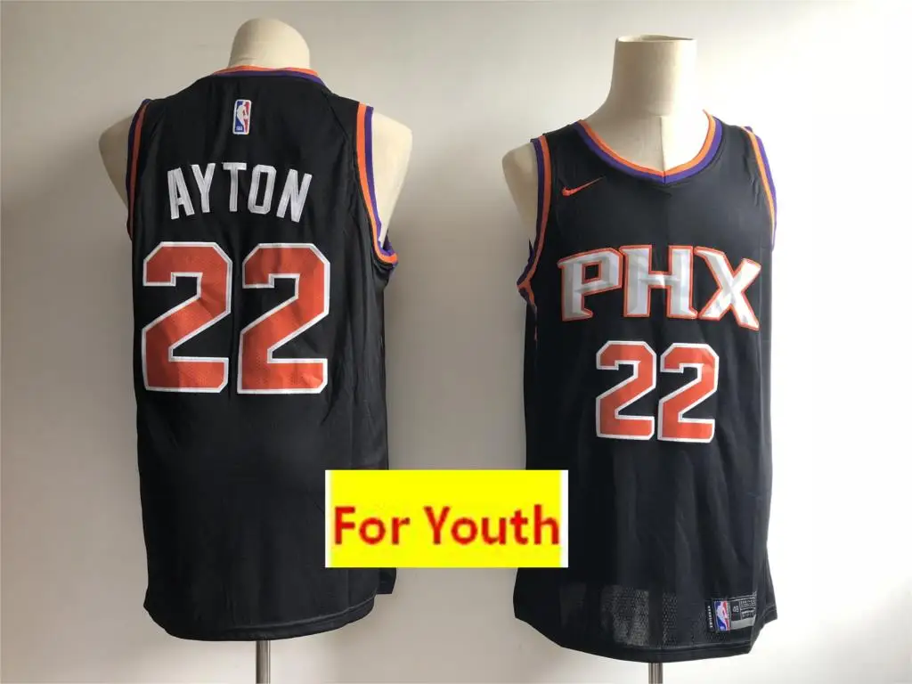 Мужской baskeball Phoenix Charles Barkley DeAndre Ayton Steve Nash DEWIN Booker женский Молодежный детский свитер - Цвет: As photo