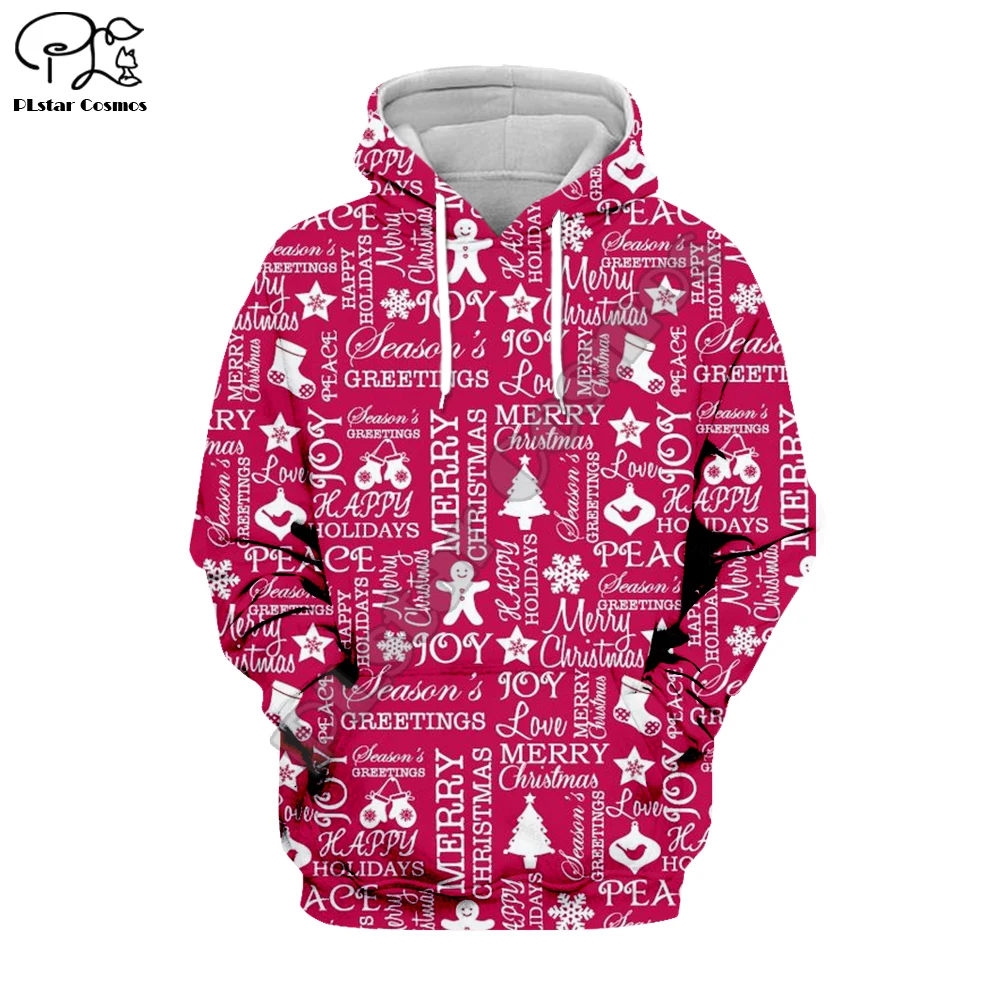 

PLstar Cosmos Christmas Santa Claus 3D Printed Hoodie/Sweatshirt/Jacket/shirts Mens Womens hiphop Tracksuit fit casual style-2