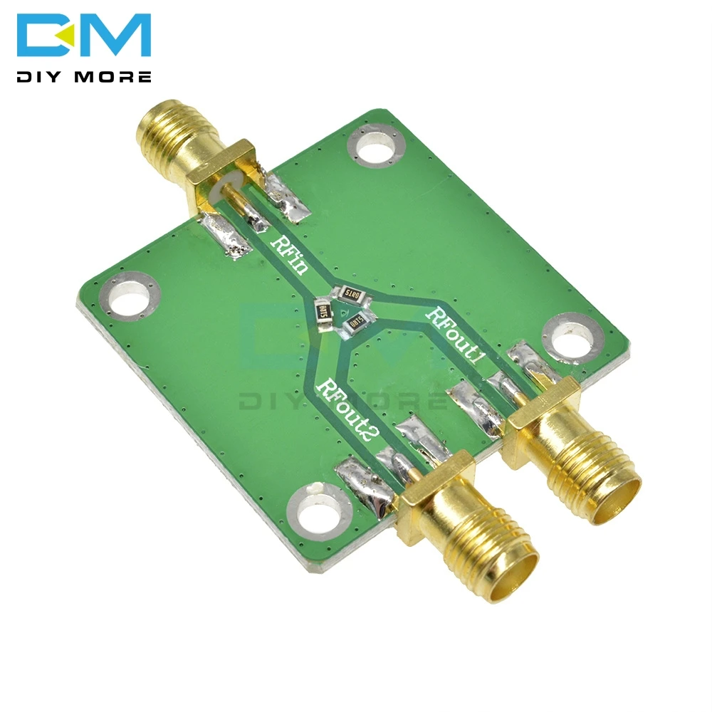 DC-5G RF микроволновый резистор распределитель питания модуль микроволновой мощности Сплит-тер радиочастотный делитель 1 Сплит 2 SMA-K 50 Ом