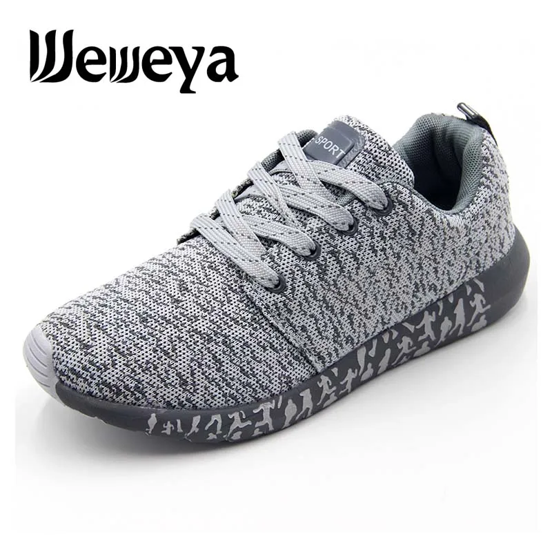 Беговые кроссовки Weweya 2020 мужские легкие для бега дышащие сетчатые большого