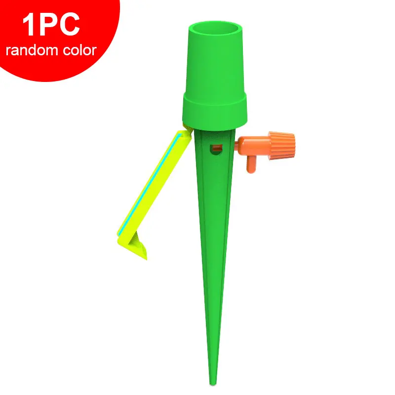 1PCS Random Color Автоматическая Бытовая бутылка для полива капельного полива система полива садовое растение цветок капельный полив орошение - Цвет: 1PCS Random Color