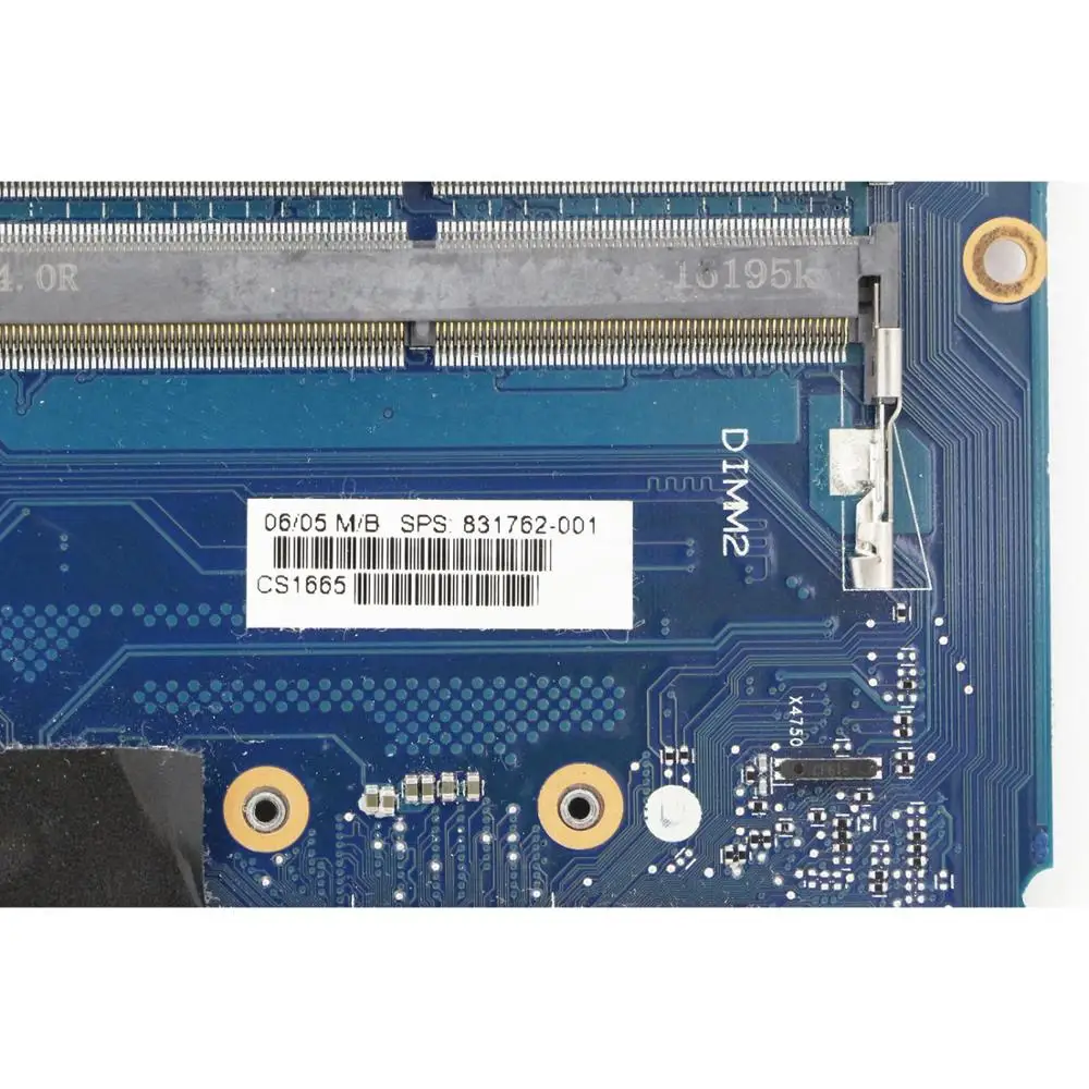 wonderful  831762-001 Genuine Working Laptop Motherboard 6050A2725001-MB-A01 w/ i5-6300U CPU for HP EliteBook 