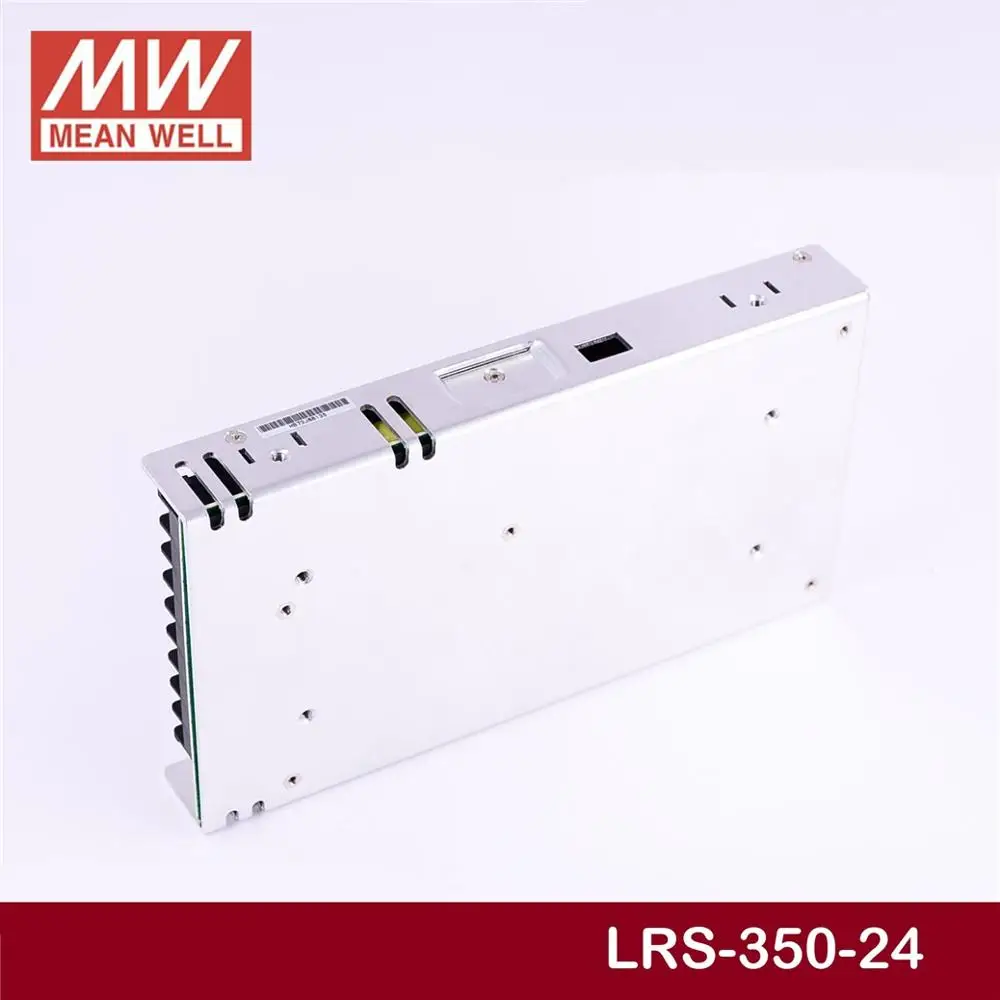 Цена MEAN WELL LRS-350-24 24V 14.6A meanwell LRS-350 350,4 W одиночный выход импульсный источник питания [Hot5]