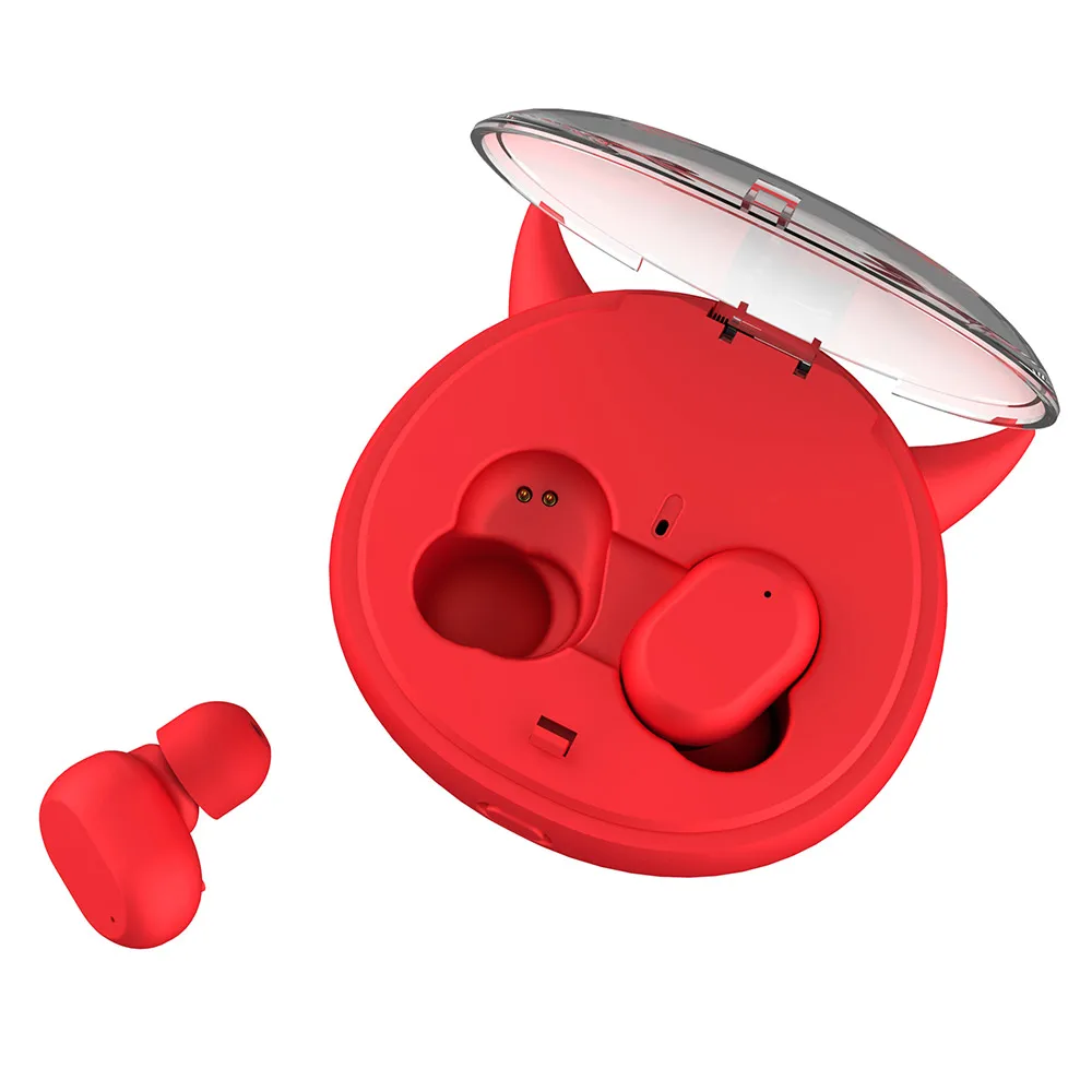 TWS i10 Cute Wireless Bluetooth Headset Waterproof Smart Noise Cancelling Earphones Touch Control Mini In ear Earbuds with Mic