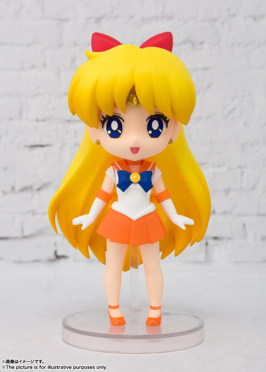 PrettyAngel-оригинальные BANDAI духи Figuarts mini 25th Сейлор Мун Меркурий парусник Юпитер Венера фигурки