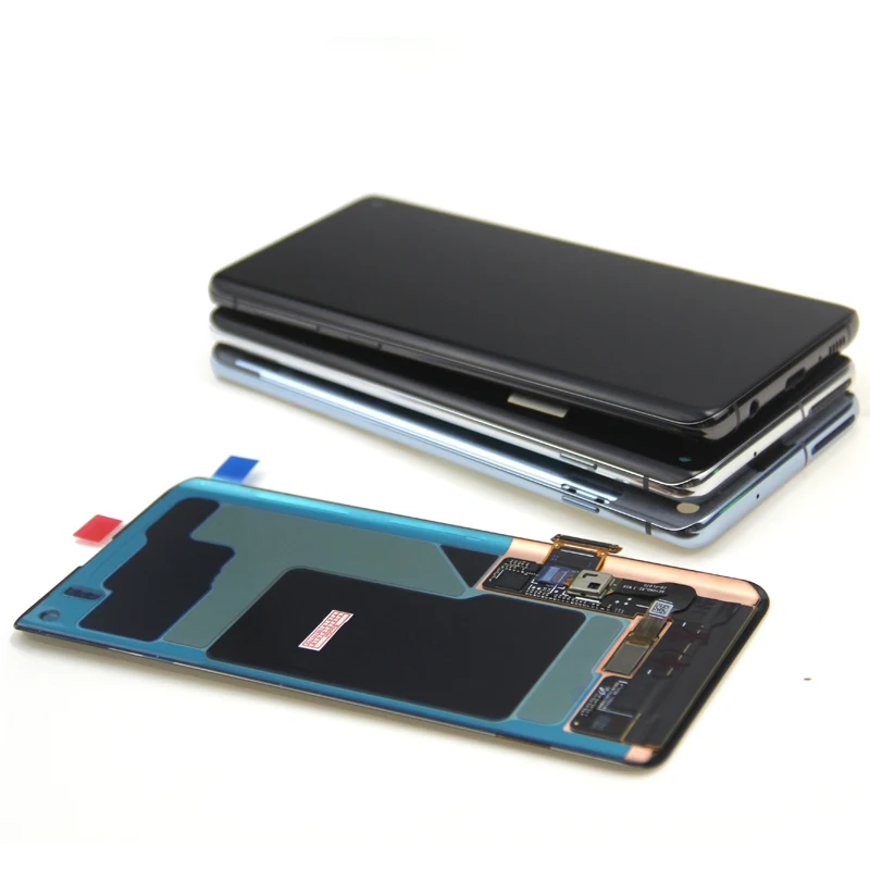 S10 ЖК дисплей для SAMSUNG Galaxy S10 G973F/DS G973U G973 SM-G973 дисплей сенсорный экран дигитайзер Замена