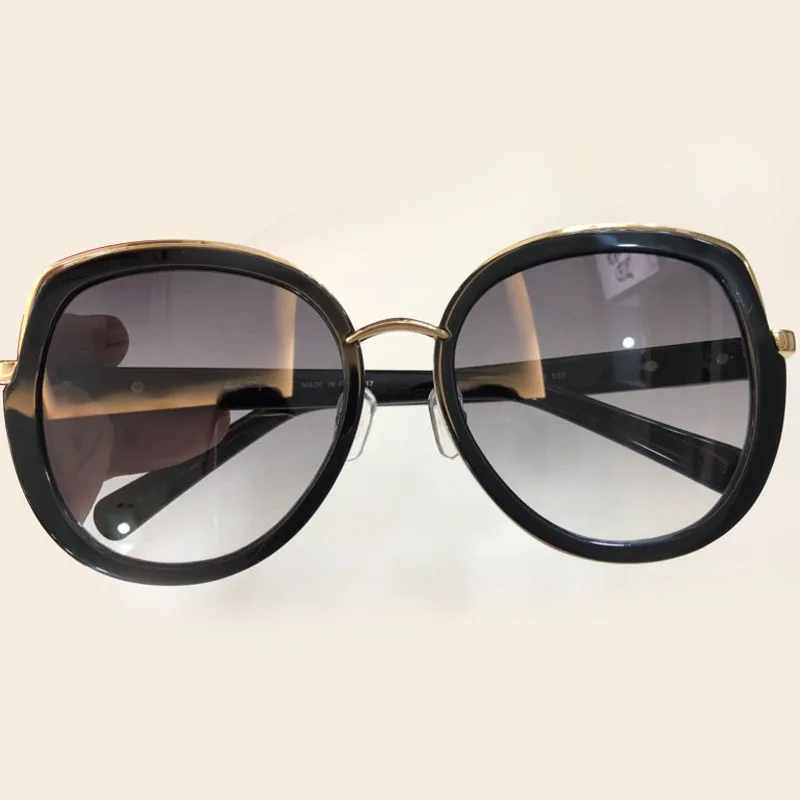 No1 Sunglasses Овальные Солнцезащитные очки для женщин, фирменный дизайн, высокое качество, Oculos De Sol Feminino, винтажные модные очки, градиентные линзы UV400 - Цвет линз: No1 Sunglasses