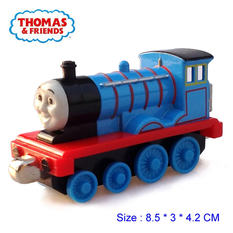 1:43 Томас и его друзья, магнитный локомотив Эдварда Блю, № 2, поезд и № 2, аксессуары, карета, игрушки для мальчиков, подарок на день рождения
