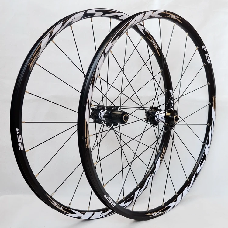 PASAK P02 MTB Mountain Bike Bicycle Ultra-Light Front 2 Rear 4 Sealed Bearings CNC Disc Brake Wheels Rim 11 Speed