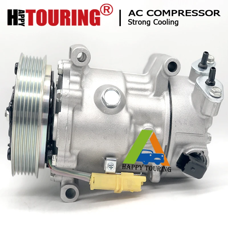 Per Citroen C4 Compressore Del Condizionatore D'Aria Citroen C3 C4 Berlingo Sd6C12 9670318880 9659875780 9678656080 6453Wk 6453Wl 648701