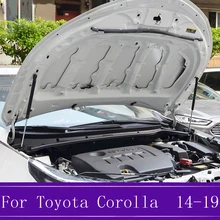 Fit For Toyota Corolla E170- Manganese Steel Engine Cover Supporting Rod Hydraulic Hood Support Poles Gas Springs Bars