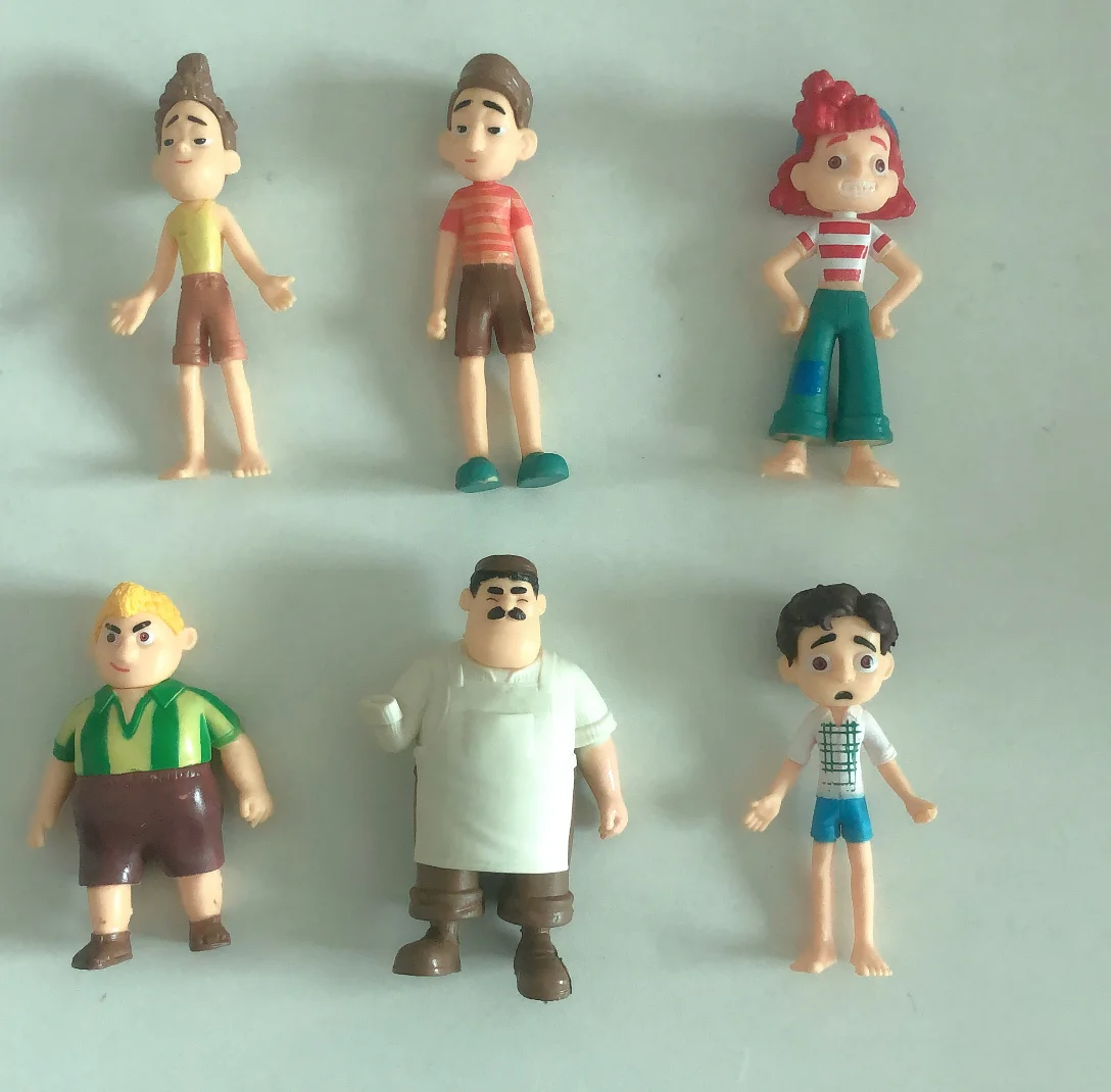 6 Stks/set Pixar Cartoon Anime Action 