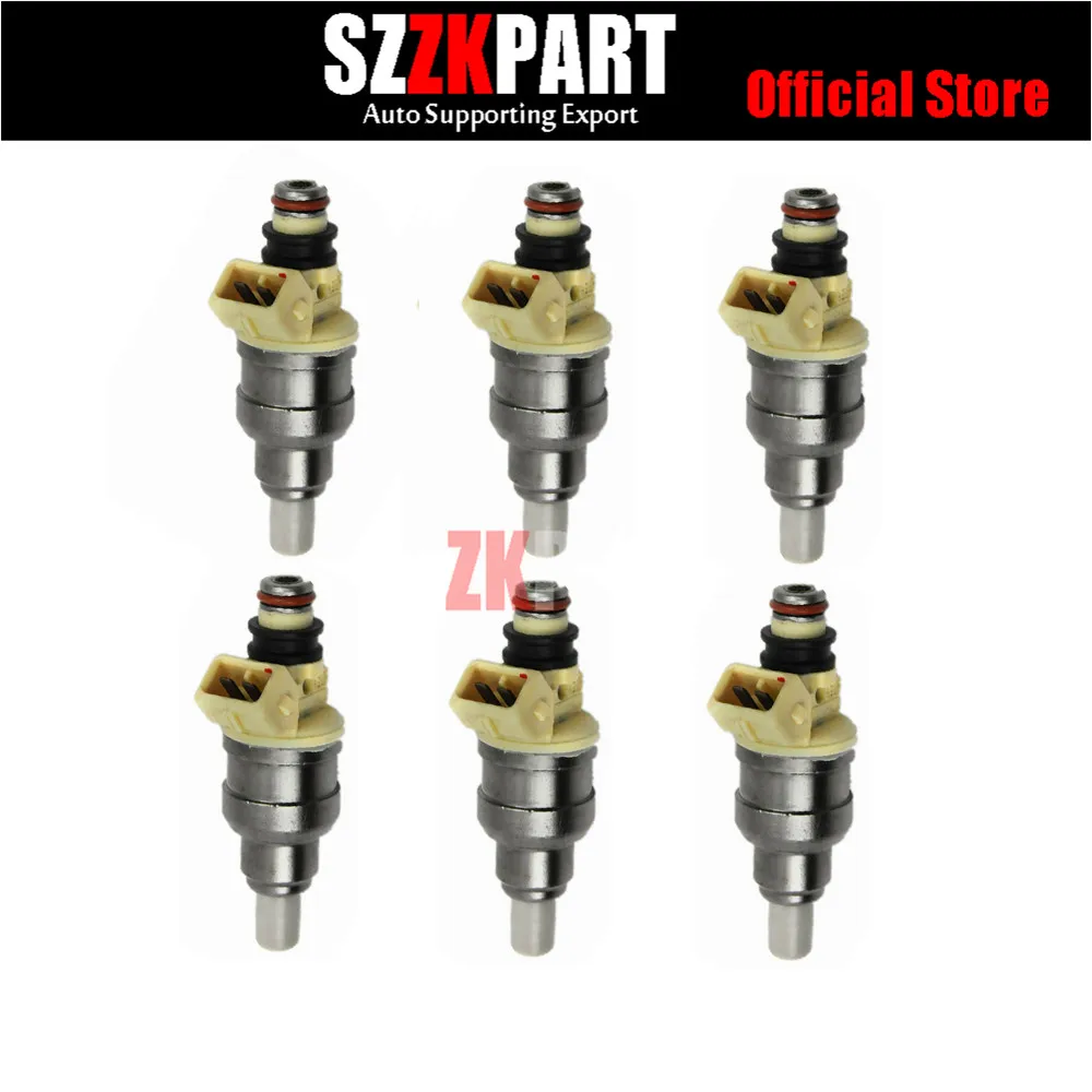

6 PCS free Shipping INP-051 MD141263 Fuel Injector For Mitsubishi Mighty Max Montero Dodge Colt Raider Ram 50 INP051