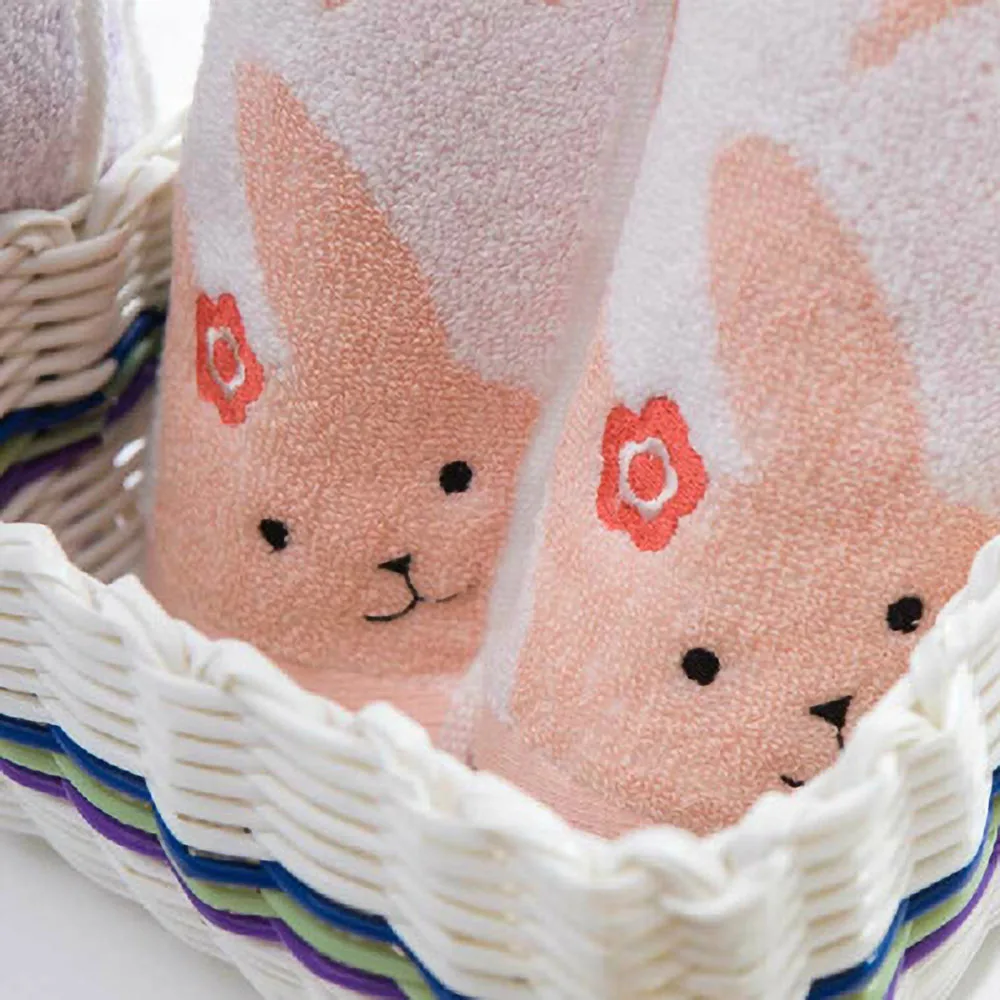 Newborn Baby Towel Infant Bath Comfortable Soft Baby Hooded Bathrobe Cute Animal Rabbit Beach Cotton Towel kids Babies Blanket