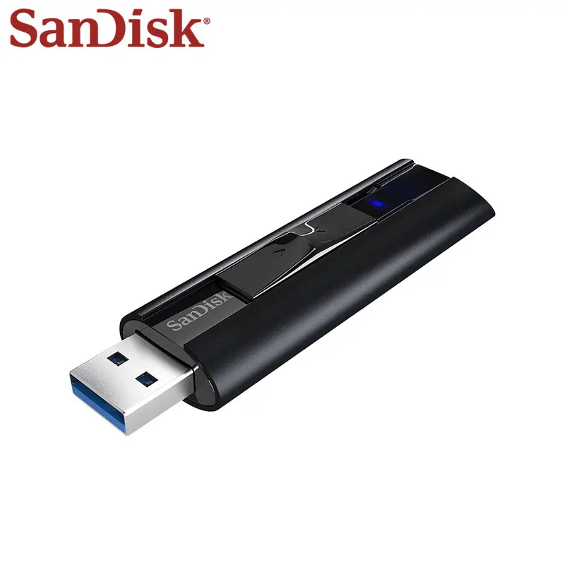 Двойной Флеш накопитель SanDisk USB флэш Extreme PRO 3 2 твердотельный 256 ГБ 128 до 420 МБ/с.