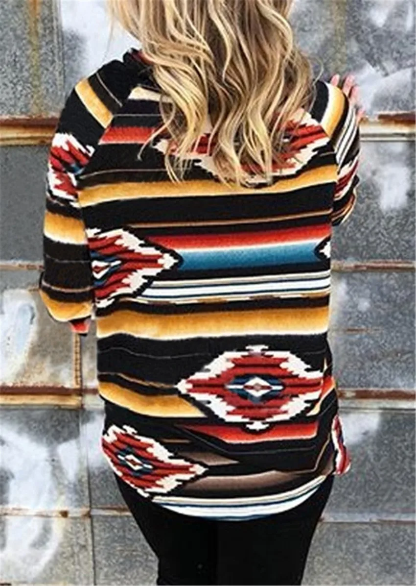  Striped Sweatshirt Women Hoodie Autumn Women Top Long Sleeve Tops Fashion Pullovers Streetwear Swea