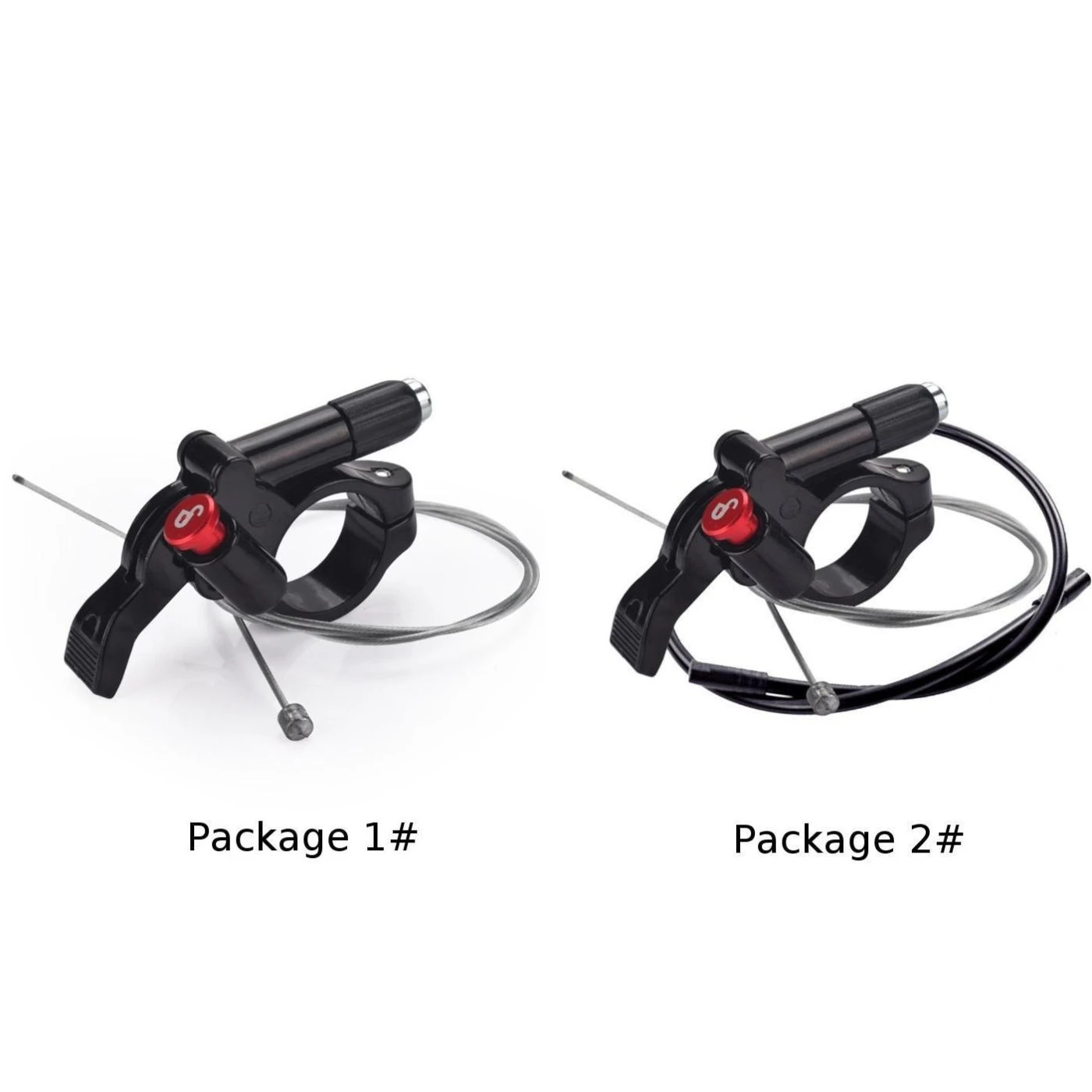 75x36mm MTB Bike Lockout Front Fork Remote Control Switch Lever Cycling Parts