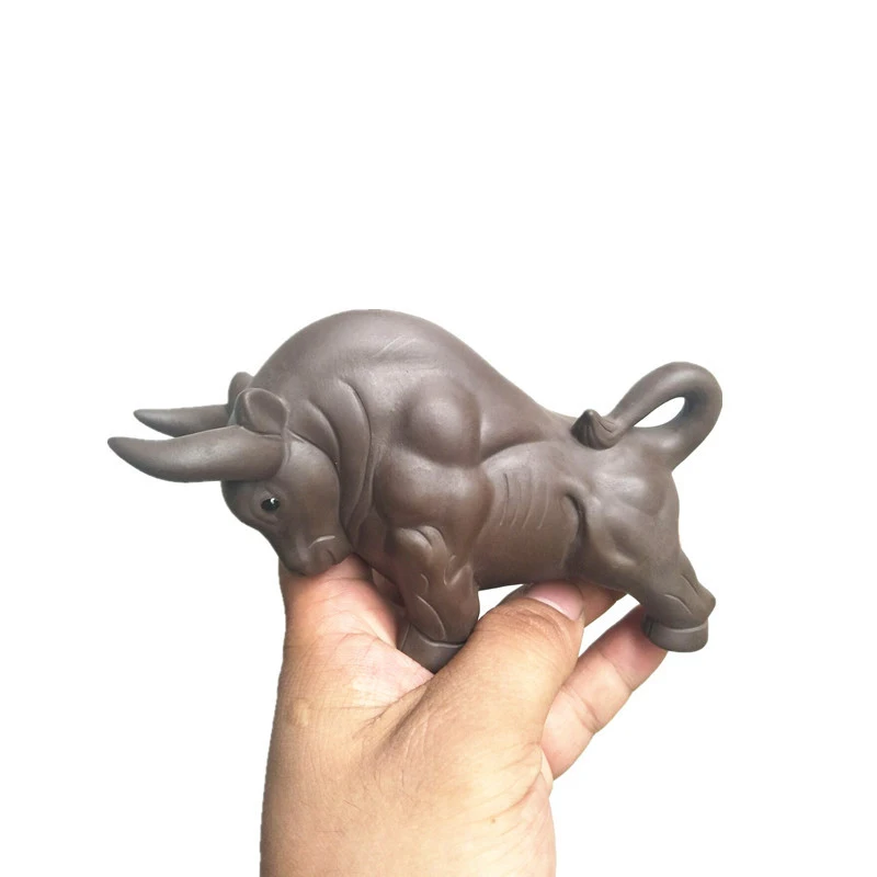 

Tea Pet Fine Ceramic Ornaments Purple Sand Tea Pet Animal Model Decoration handmade ceramic ornaments h2