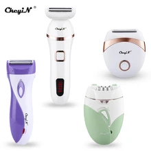 

CkeyiN Women Hair Remover Electric Epilator Lady Shaver Cordless Razor Facial Rechargeable Hair Removal Machine Bikini Trimmer