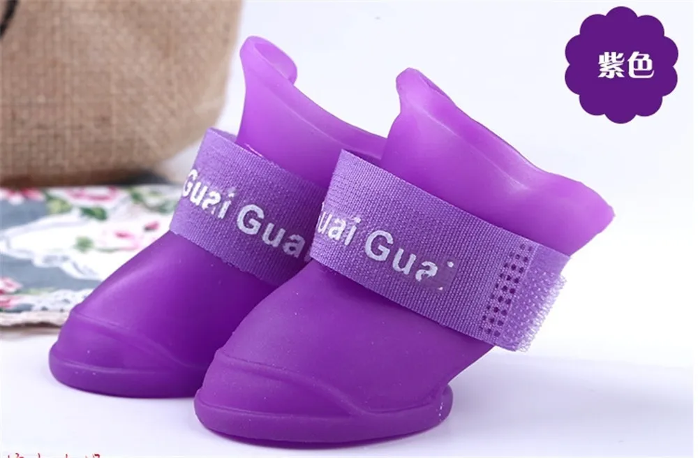 4pcs-Pet-Dog-Shoes-Waterproof-Rain-Pet-Shoes-for-Dog-Puppy-Rubber-Boots-Candy-Color-Puppy (18)