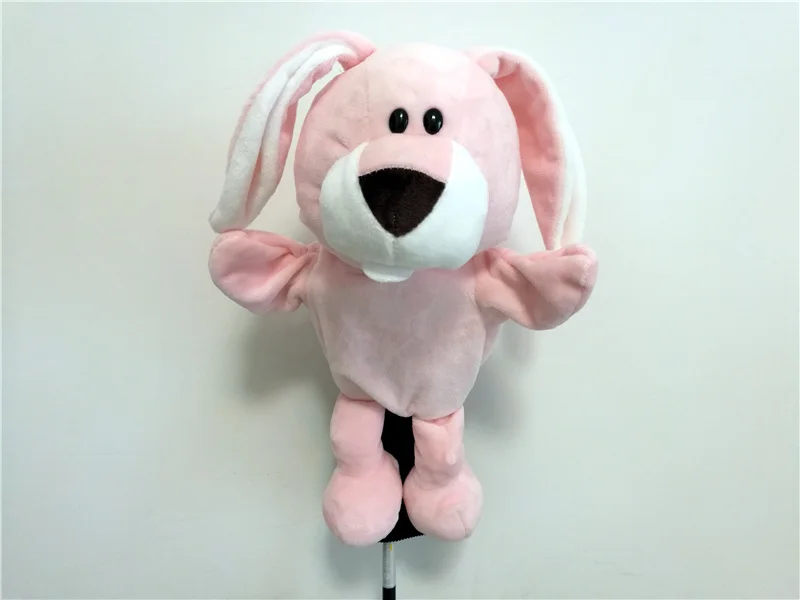 Rabbit Новинка, много чехлов для головы для гольфа с животными, № 1, чехлы для головы водителя, высокое качество, забавные пылезащитные#1 деревянные Чехлы для клюшек для гольфа - Цвет: Rabbit