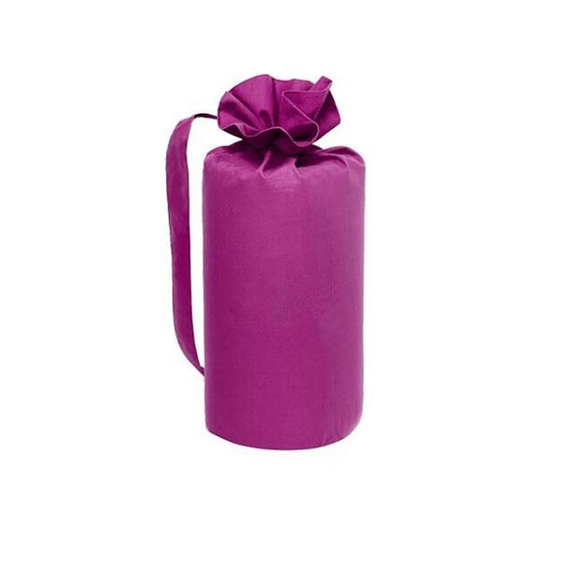 purple bag Массажная подушка для акупунктурного массажа, коврик для йоги с подушкой для акупрессуры, снятия стресса, боли в спине и теле, шип, массажный коврик для йоги - Цвет: purple bag