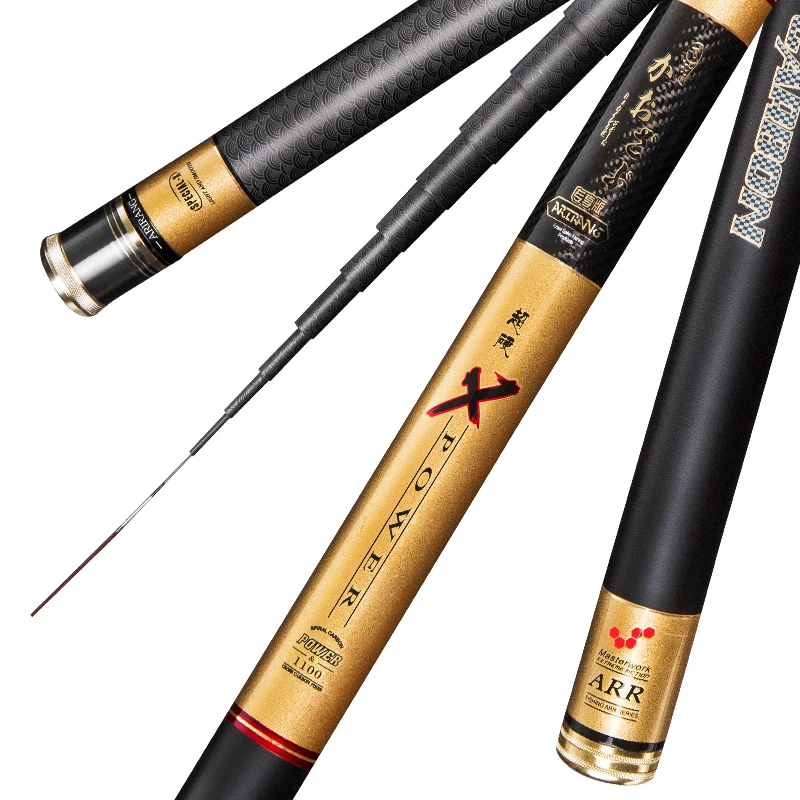 Limited Chance of  Carbon Fishing Rod Super Light and Hard Taiwan Fishing Pole 8/9/10/11/12/13m Power Hand Olta Fishin