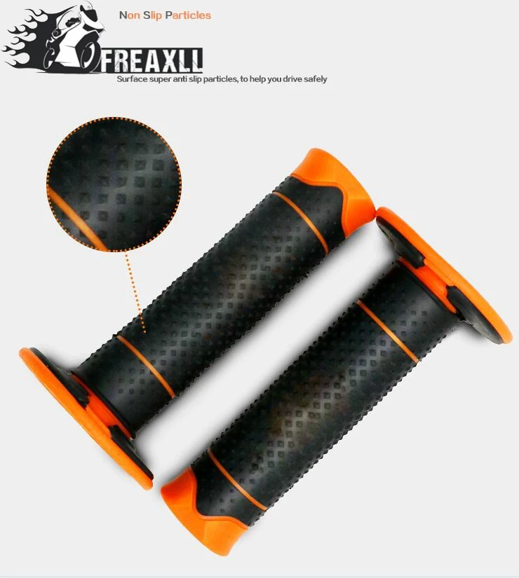 Мотоциклетные аксессуары для 690 Smc 690 Supermoto Enduro R 1190 RC8R с 22 мм руль резиновый Pro Мотокросс оранжевый каучук