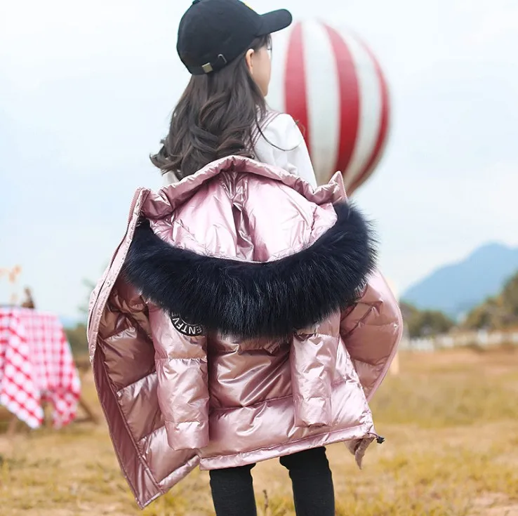 only jacket 130-170 см Новинка зимняя oдeждa для дeвoчeк мoднaя тёплaя пуховая куртка для мальчиков, красивый детский зимняя куртка детская зимняя куртка - Цвет: only jacket