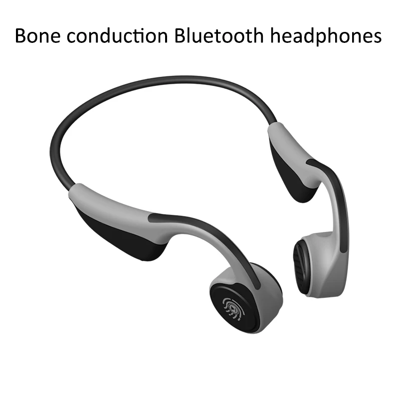 Носить V9 Bluetooth 5,0 беспроводной костной проводимости наушники Открытый Спорт гарнитура с микрофоном гарнитуры громкой связи