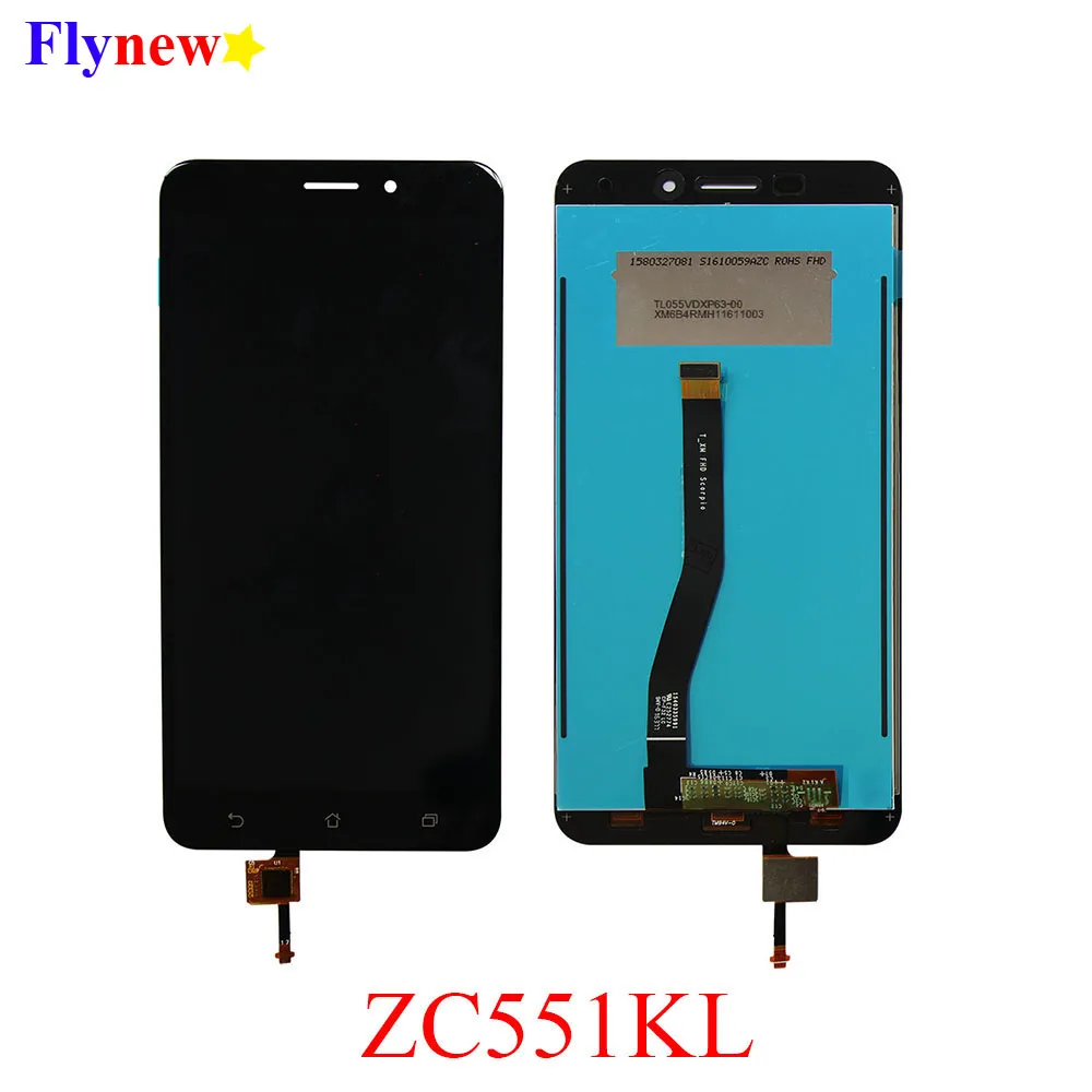 5 &quotЖК-дисплей Tela для ASUS Zenfone 3 Laser ZC551KL Z01BD ЖК-дисплей сенсорный экран панель стекло