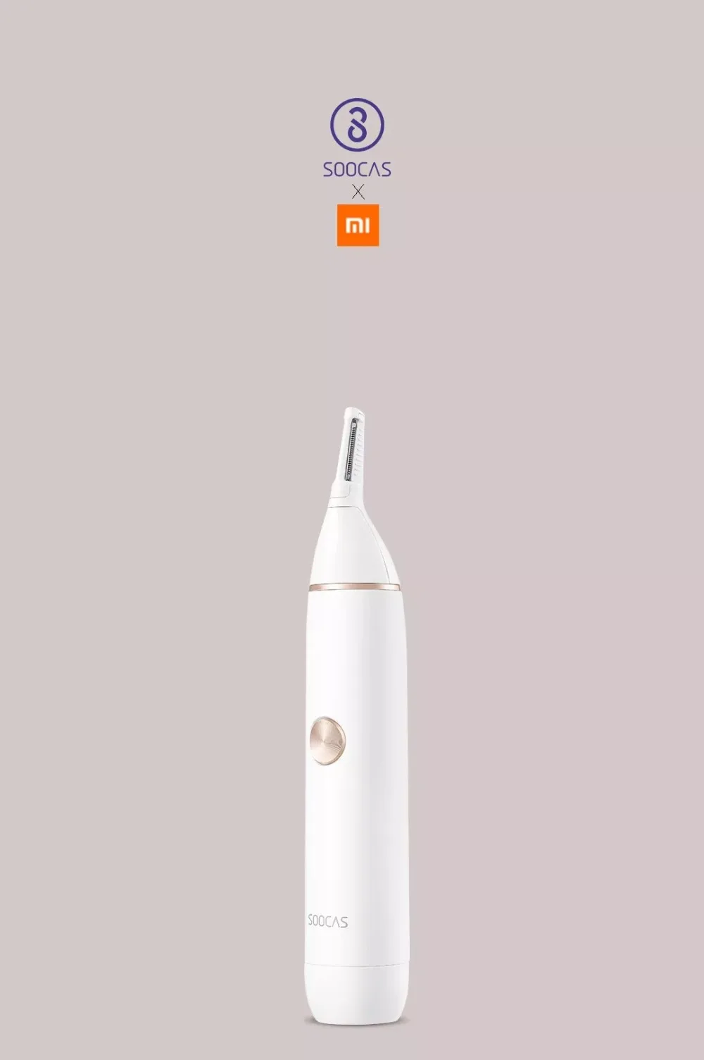 XIAOMI Mijia Soocas триммер для волос в носу, бровей, ушей, бритва для волос, машинка для стрижки, острое лезвие, водонепроницаемый IPX5, инструмент для чистки для мужчин и женщин H30