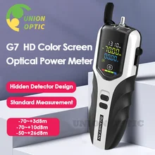 

Handheld High Precision Optical Power Meter G7 Rechargeable Battery Color LCD Screen With Flash Light OPM
