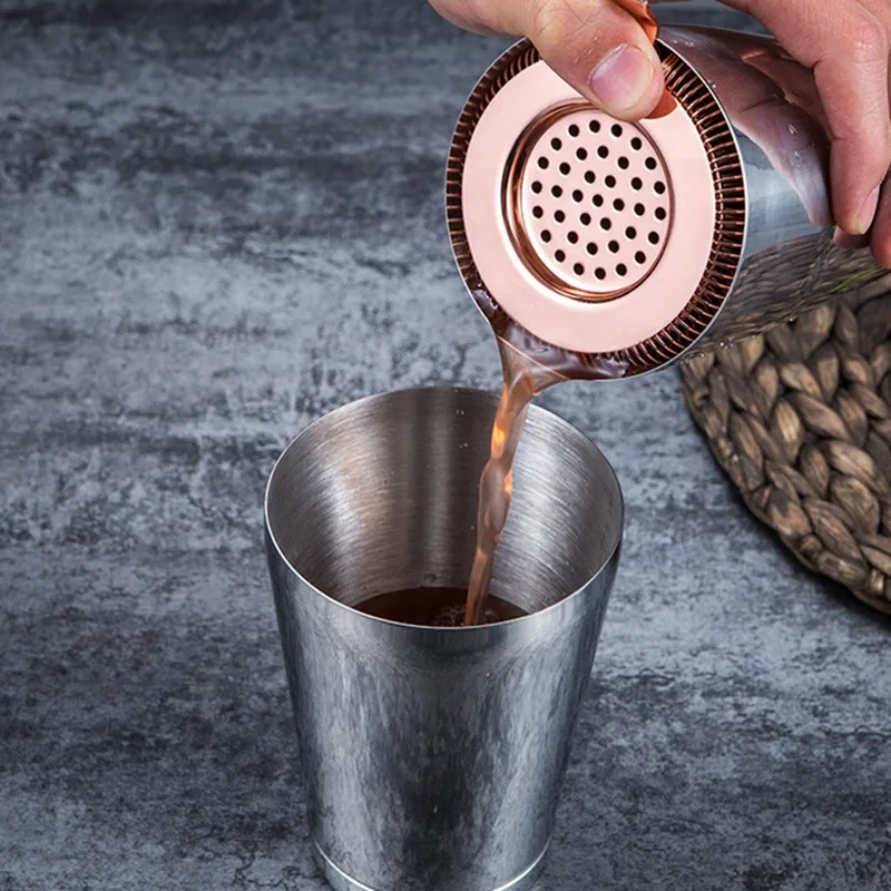 Stainless Steel Sprung Bar Cocktail Strainer Ice Strainer Bartending Special Bar Tool Wine Ice Strainer Bar Percolator For Bar