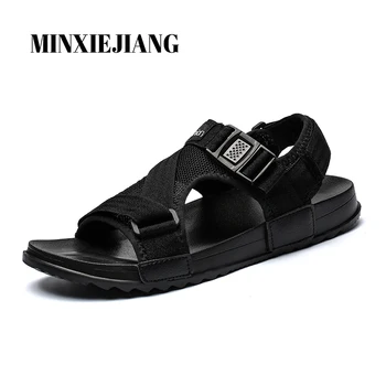 

2020 Summer New Men's Sandals Beach Shoes Casual Breathable Flat Shoes Fashion Roman Shoes Flip-flops Men's Shoes Big size38- 46