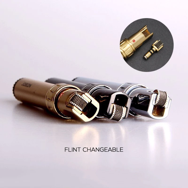 Jobon Creative Butane Lighter Floating Flame Grinding Wheel Adjustable Lighters Gift for Friend butane gas lighter,cigarette lighter