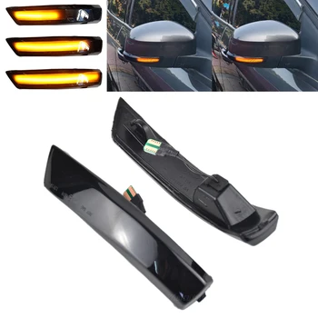 

Dynamic Blinker Flasher Turn Signal Light LED Side Wing Rearview Mirror Indicator For Ford Focus 2 3 Mk2 Mk3 Mondeo Mk4