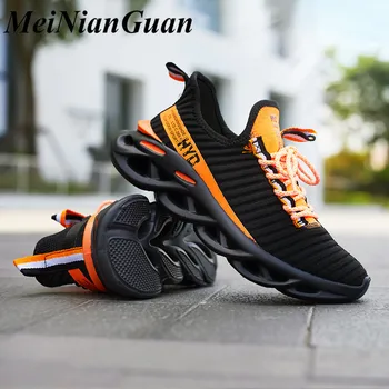 

Gym Shoes Men Lace-Up Shoes Soft Man Running Shoes Shoes Sport Thick Bottom Men's Sport Shoes LightWeight Mens Shoes Sneakers A6