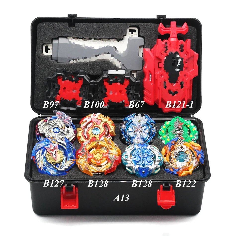 Набор пусковых устройств Beyblade Toys B142 B145 B131 B122 Toupie Metal God Burst spinning top Bey Blade Toy Bables Beyblades