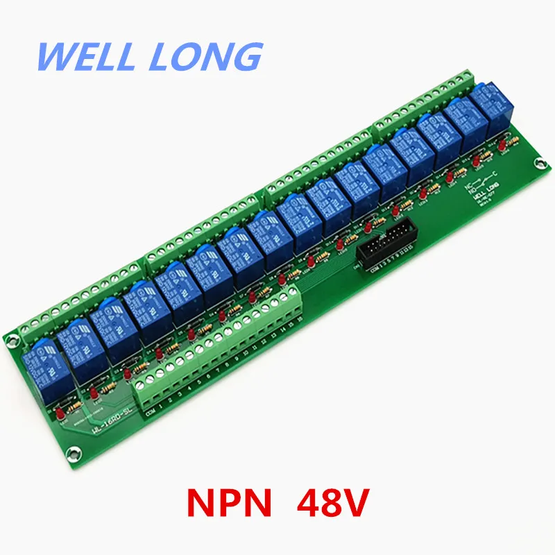 16-channel-npn-type-48v-10a-power-relay-interface-modulesongle-srd-48vdc-sl-c-relay